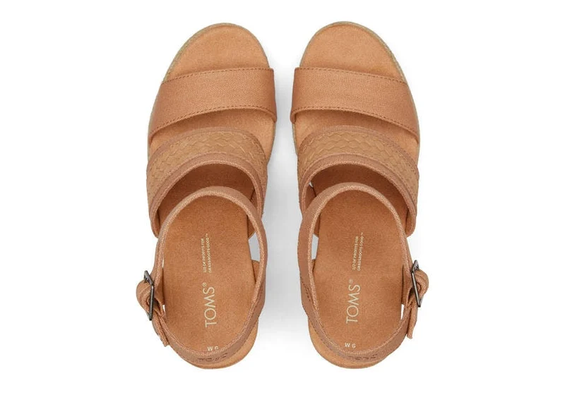 TOMS Damen Madelyn Sandale – Sandy Beige