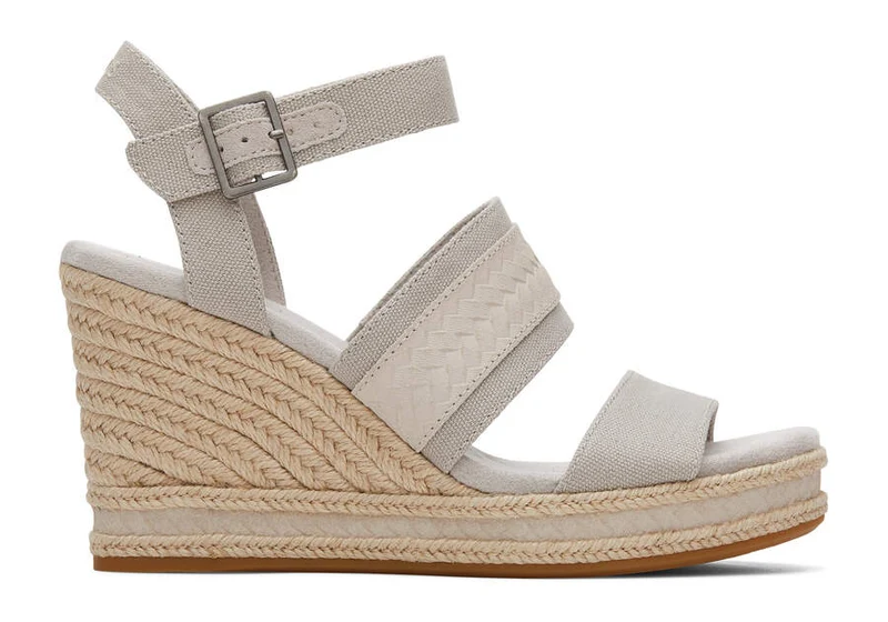 TOMS Madelyn-Sandale für Damen – Kieselgrau