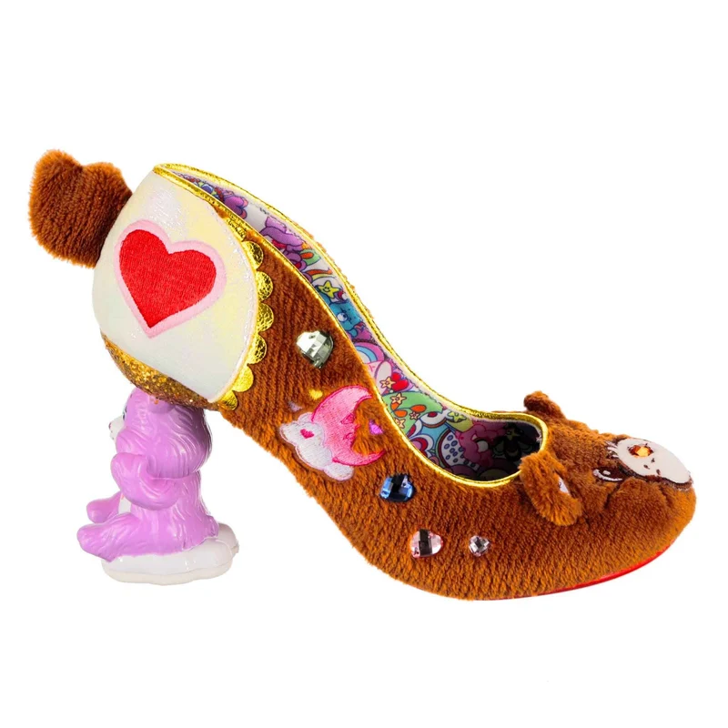 Irregular Choice Womens Care Bears Tenderheart kuschelt High Heels