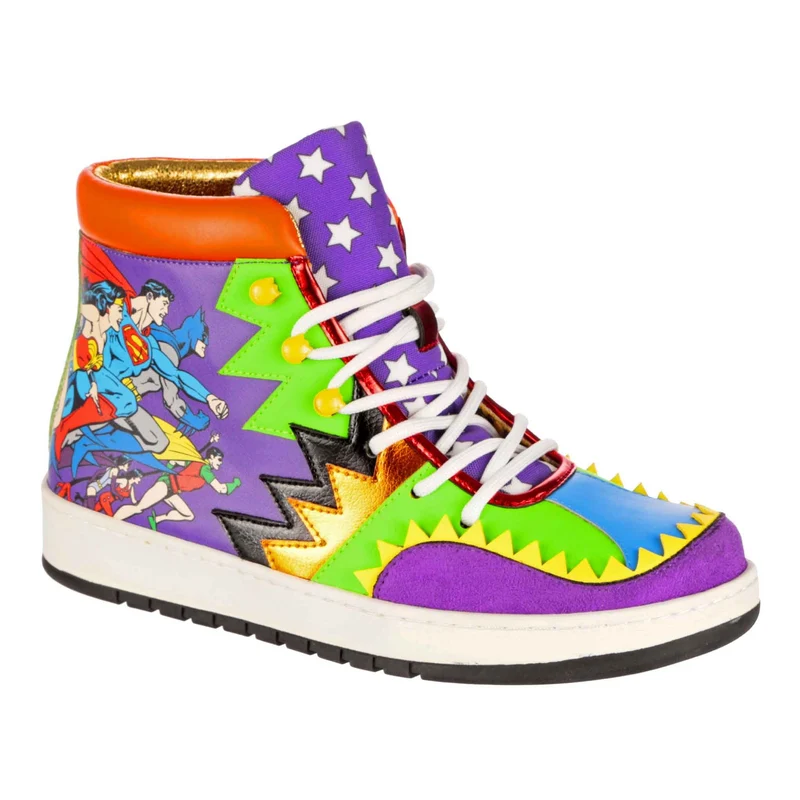 Irregular Choice Frauen Justice League To The Rescue Trainers