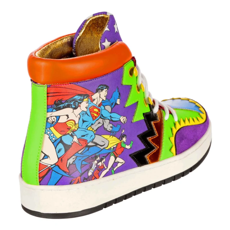 Irregular Choice Frauen Justice League To The Rescue Trainers