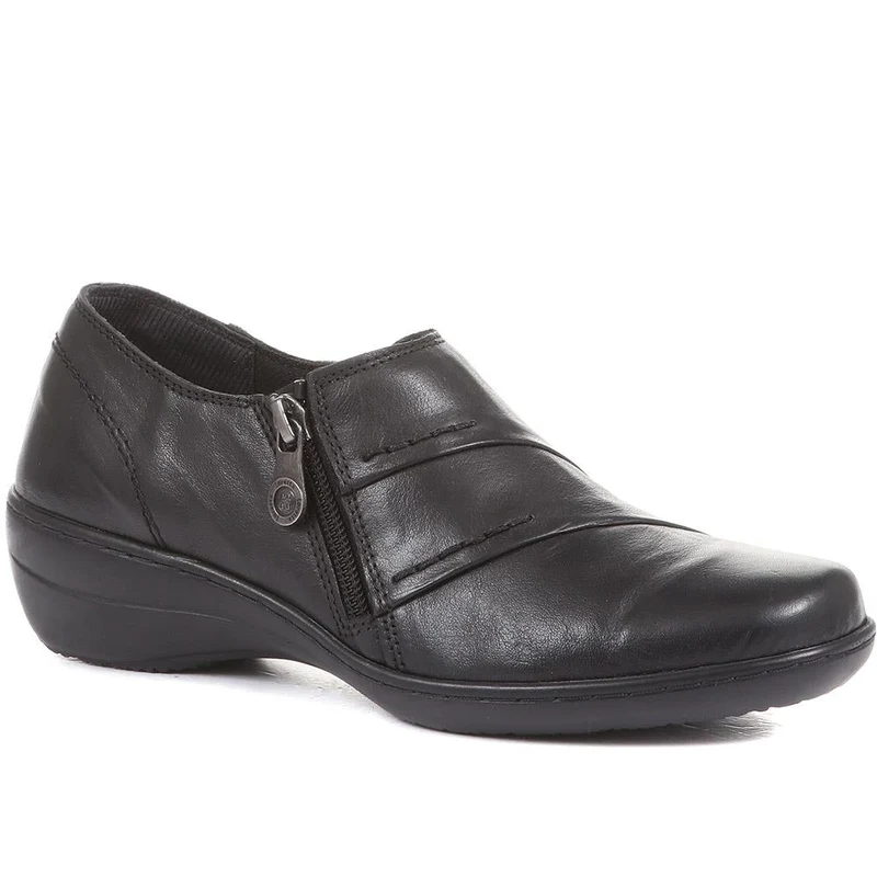 Handmade Leather Shoes - HAK36011 / 322 928 - Black