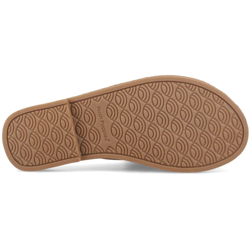 Hush Puppies Amy Damen-Sandalen mit breiter Passform | Hellbraun
